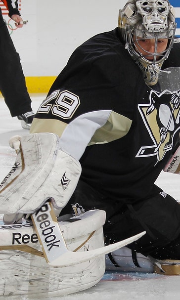 Fleury adds to league-best win total as Penguins beat Sabres
